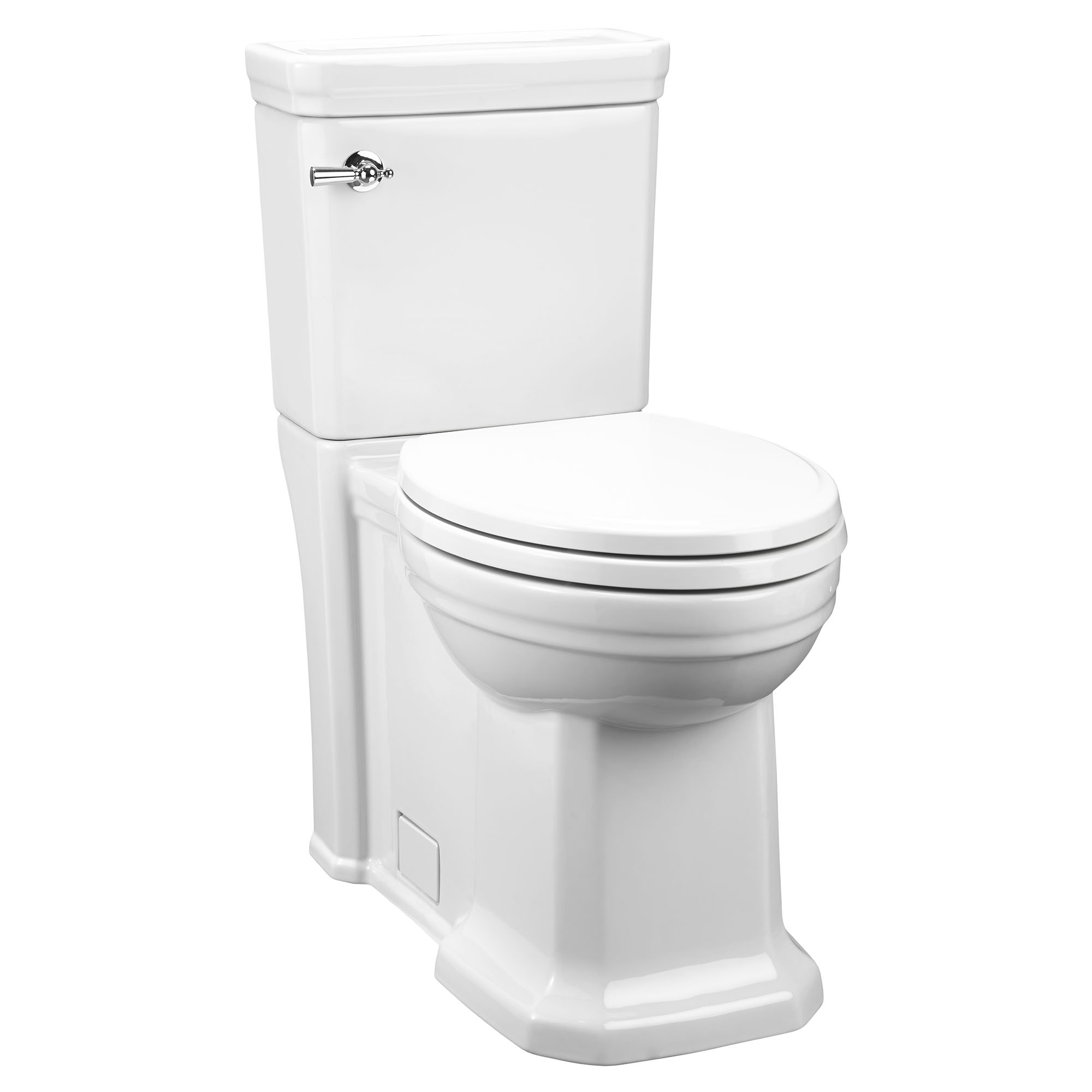 Fitzgerald® Two-Piece Chair-Height Left-Hand Trip Lever Elongated Toilet with Seat